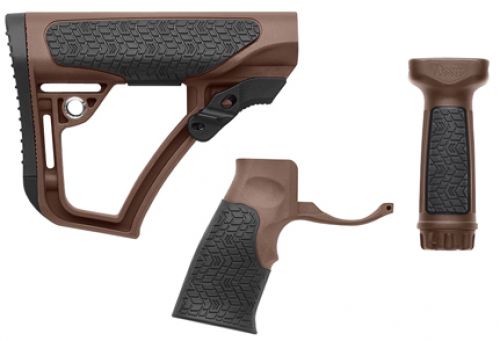 Daniel Defense Collapsible Buttstock with QD Swivel Brown