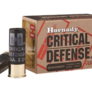 151704-1-2.webp Hornady Critical Defense 12 Gauge Buckshot Ammo 2-3/4″ - ...
