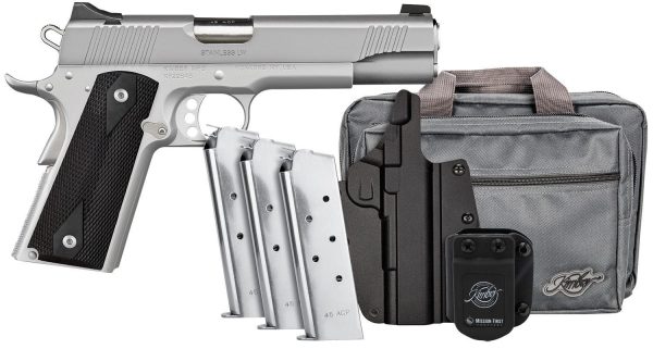 170544.jpg Kimber Stainless LW Silver .45 ACP 5" Barrel 7-Rounds Clu...