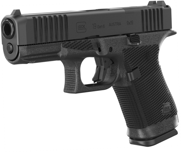 Glock 19 Gen 6 MOS 9mm 4.02" Barrel 15-Rounds - 9mm