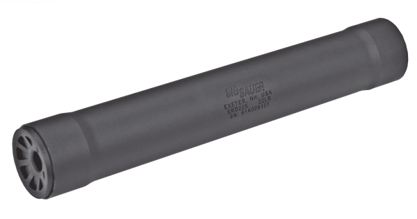 Sig Sauer SRD22X Black .22LR Supressor 1/2x28 - 22lr