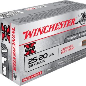 518232-1.jpg Winchester Super X 25-20 WCF Ammo 86 Grain Jacketed Soft ...
