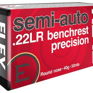 Eley Semi-Auto Benchrest Precision 22LR Ammo 40 Grain Rou...