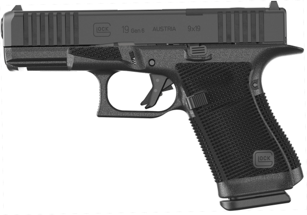 Glock 19 Gen 6 MOS 9mm 4.02" Barrel 15-Rounds - 9mm