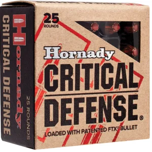 Hornady Critical Defense 9mm Luger Ammo 115 Grain Hornady...