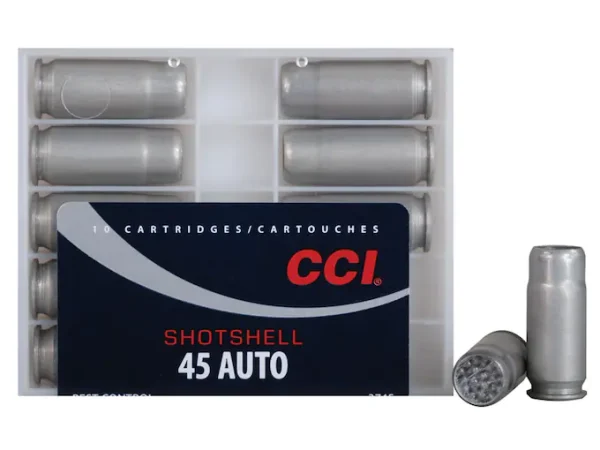 CCI Shotshell 45 ACP Ammo 120 Grain Lead Shot 200 rounds ...