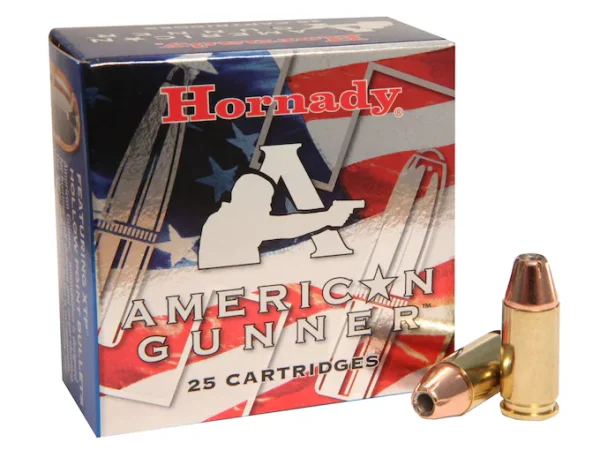Hornady American Gunner 9mm Luger +P Ammo 124 Grain Horna...