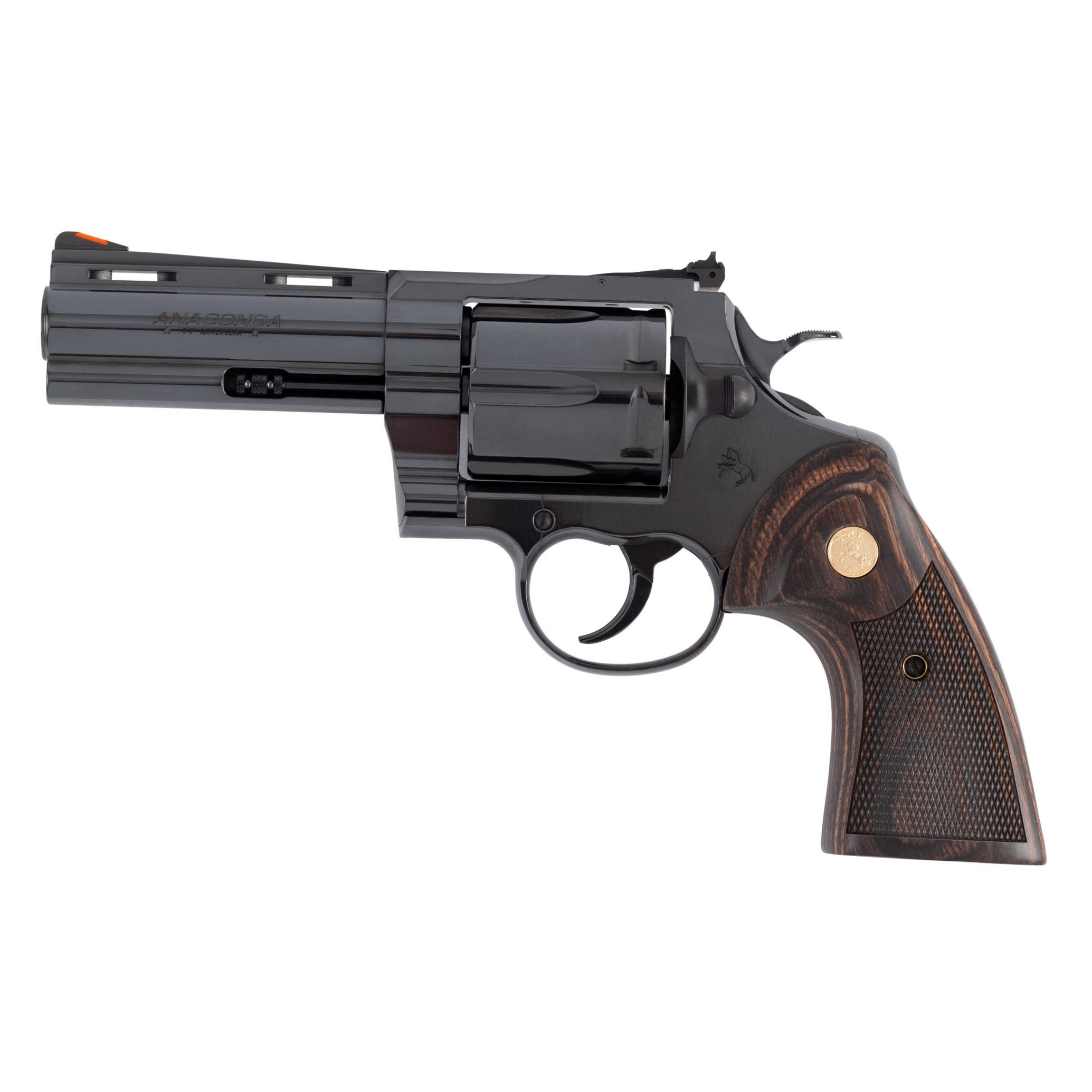Colt Firearms Anaconda Blued / Walnut .44 Mag 4.25" Barre...