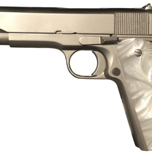 Rock Island Armory M1911-A1 GI Nickel .45 ACP 5" Barrel 8...