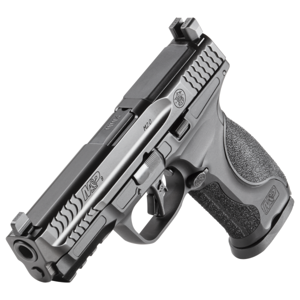 Smith & Wesson M&P9 M2.0 Metal with Aimpoint ACRO Slide Cut — 9mm Full-Size Pistol, 17+1 Capacity, Night Sights