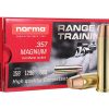 Get Norma Range & Training 357 Magnum Ammo 158 Grain Full Metal Jacket 500 rounds Online for sale