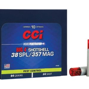 CCI Big 4 Shotshell 38 Special Ammo 84 Grain Lead Shot 200 rounds For Sale for sale