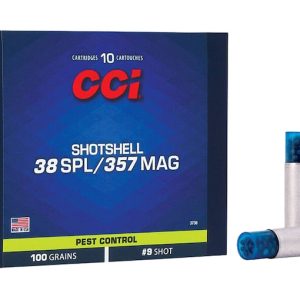 Real CCI Shotshell 38 Special Ammo 100 Grain Lead Shot 200 rounds for sale
