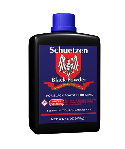 schuetzen-black-powder-4f Schuetzen Black Powder 4F 1lb Priming Powder - 25 Canisters per Case