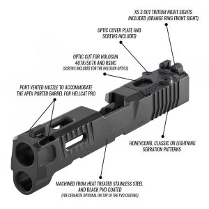 Alternative view of Apex Slide for Hellcat and Hellcat Pro